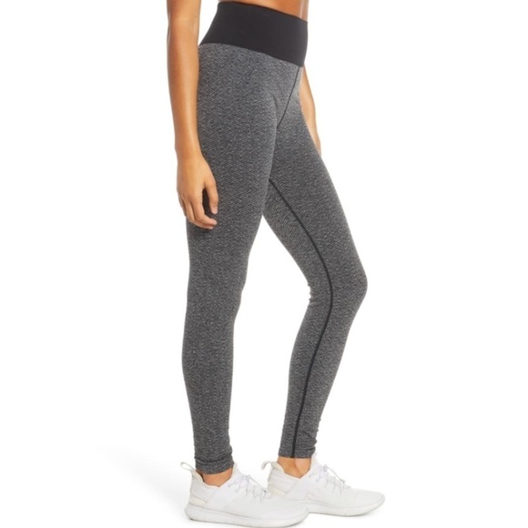 NWT Zella High Rise Seamless Herringbone Leggings - Picture 2 of 7